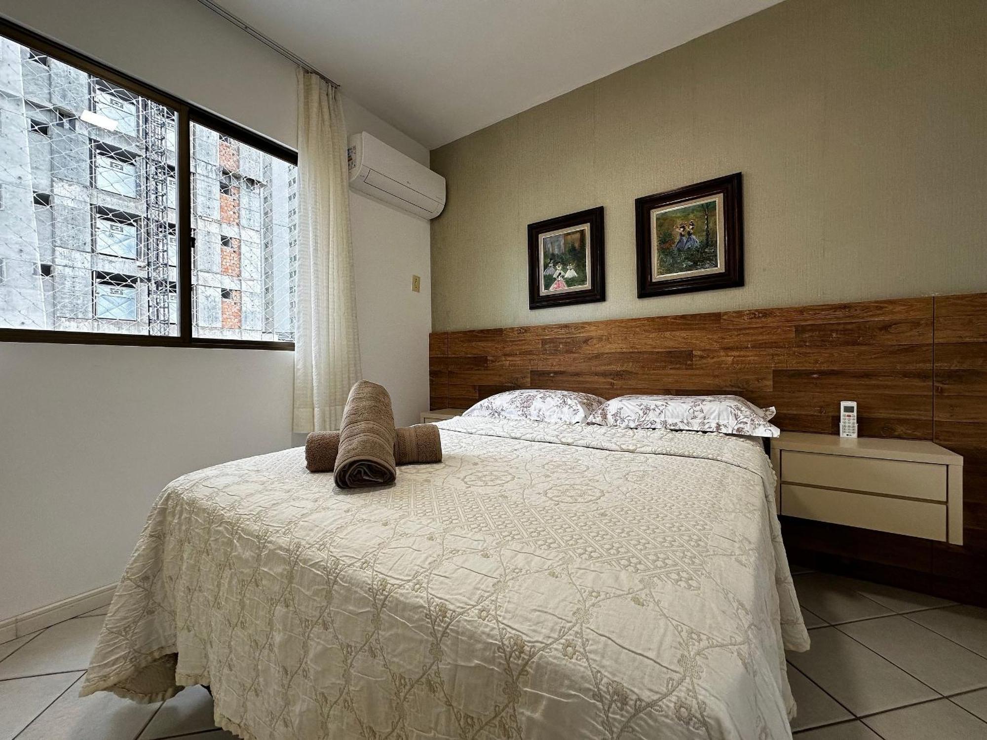 Apartamento Aa01- Quadra Mar| 3 Quartos| 3 Banheiros| Churrasq *