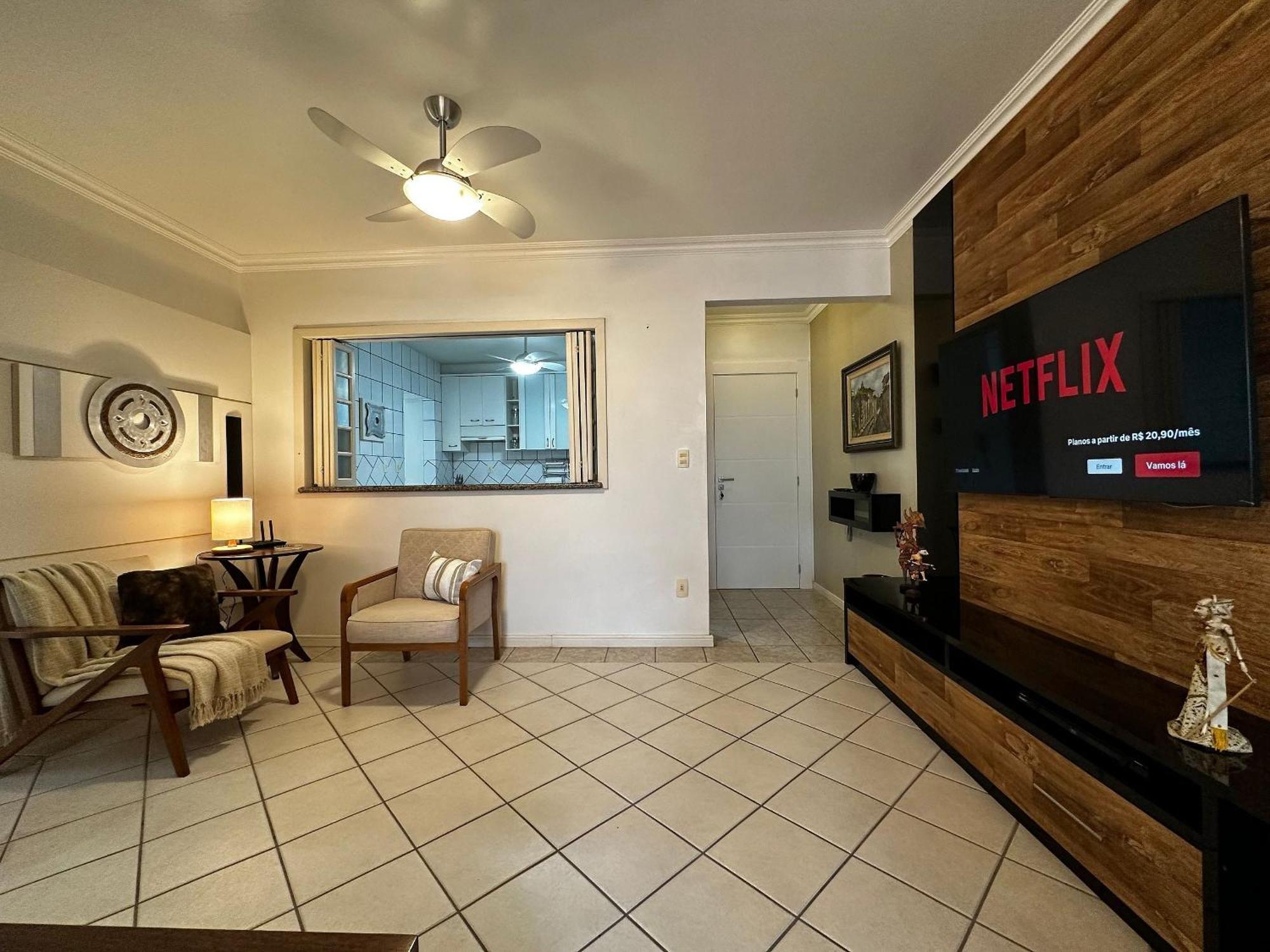 Apartamento Aa01- Quadra Mar| 3 Quartos| 3 Banheiros| Churrasq *